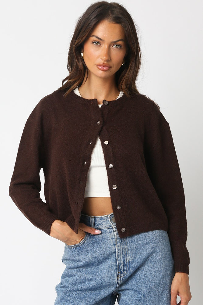 Brown Cardigan