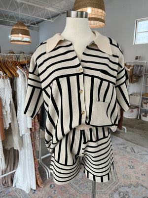 Grayton striped button down