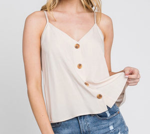 Natural Button tank