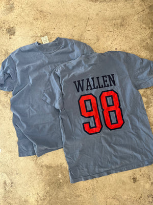 Morgan Wallen Blue Braves Tee