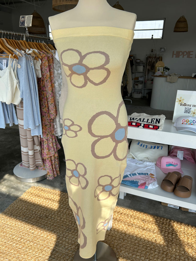 Yellow Daisy Dress