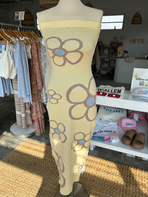 Yellow Daisy Dress