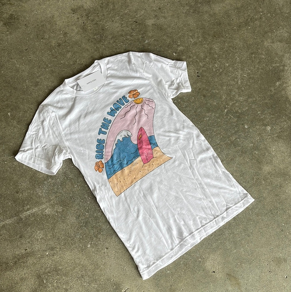 Ride the wave tee
