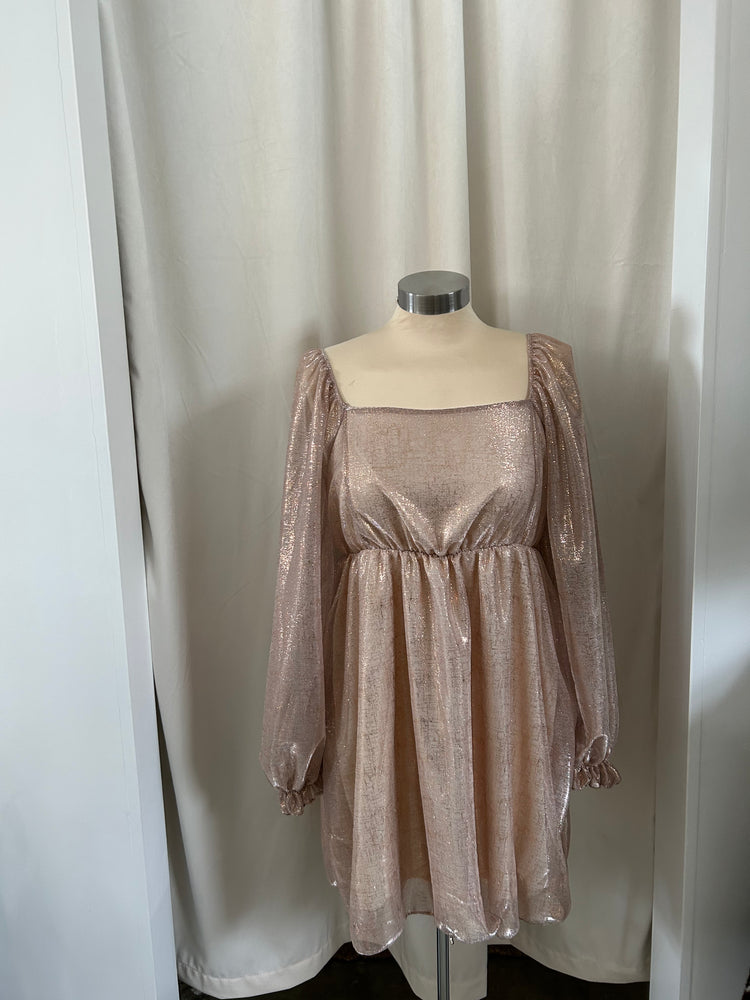 Light pink sparkle Dress
