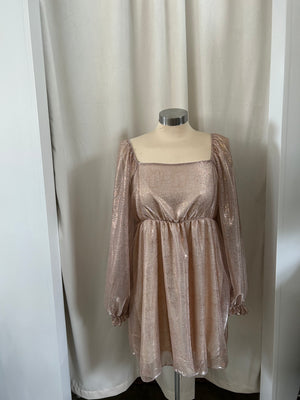 Light pink sparkle Dress