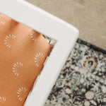 Sundown Muslin Crib Sheet